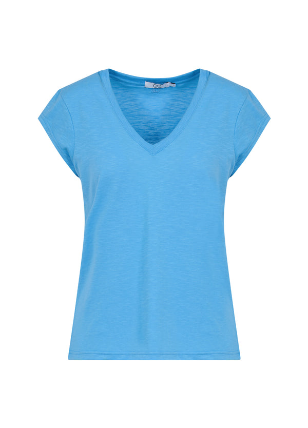 CC Heart CC Heart V-neck T-shirt T-Shirt Storm blue - 539