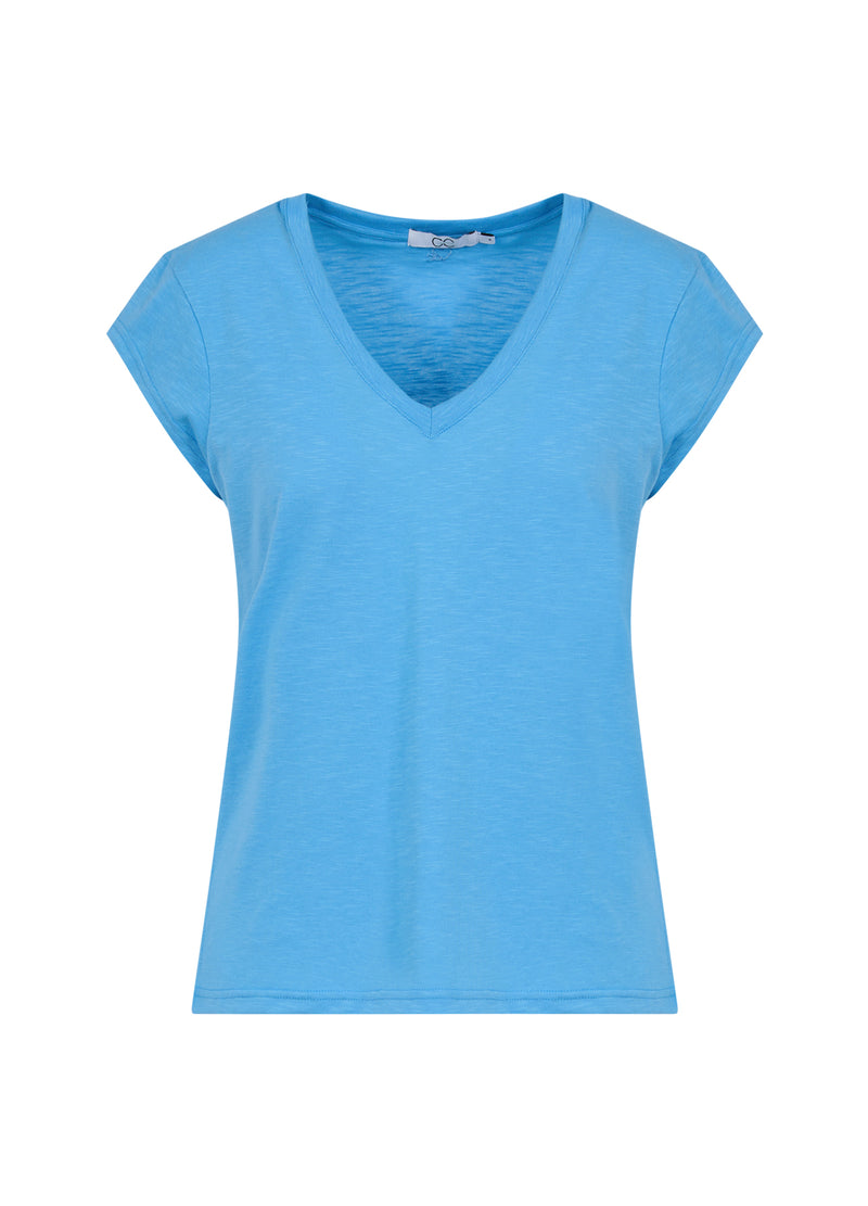 CC Heart CC Heart V-neck T-shirt T-Shirt Storm blue - 539