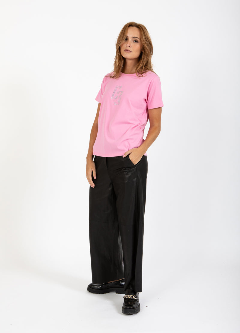 Coster Copenhagen CC RHINESTONE T-SHIRT T-Shirt Bubble pink - 690