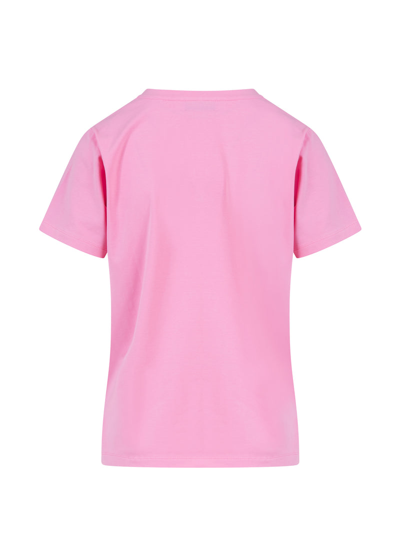 Coster Copenhagen CC RHINESTONE T-SHIRT T-Shirt Bubble pink - 690