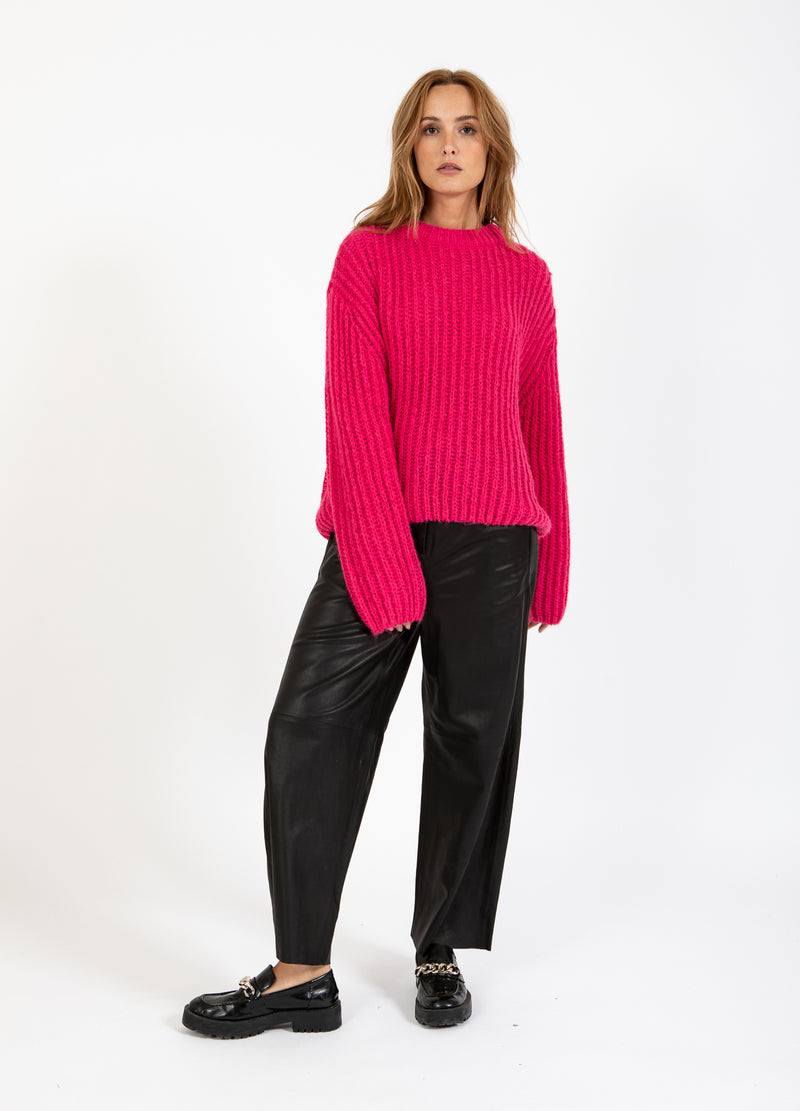 Coster Copenhagen CHUNKY KNIT Knitwear Intense pink - 659