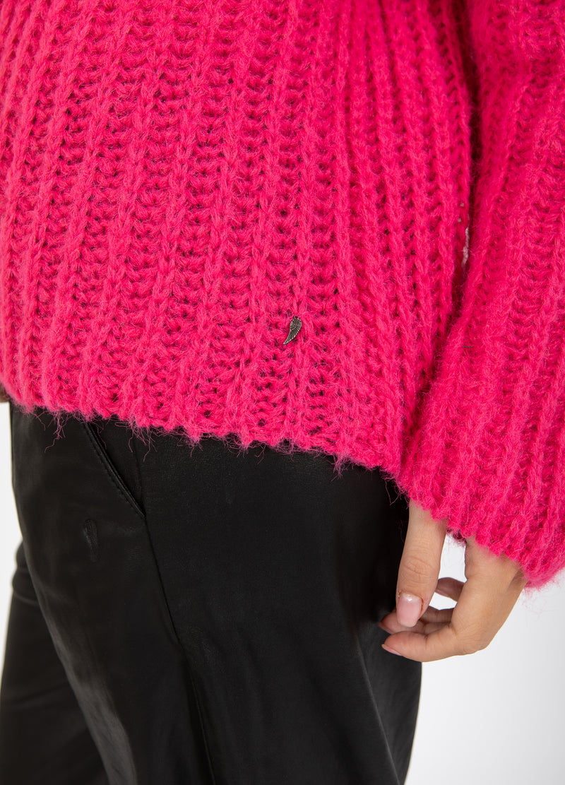 Coster Copenhagen CHUNKY KNIT Knitwear Intense pink - 659