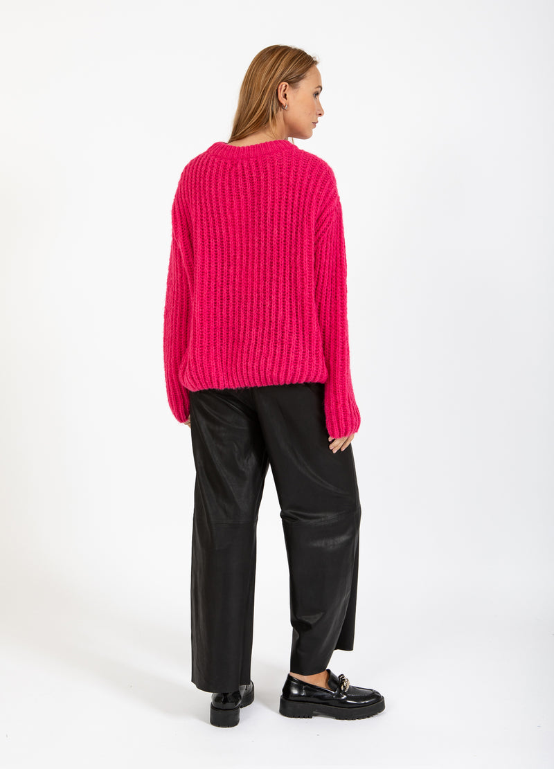 Coster Copenhagen CHUNKY KNIT Knitwear Intense pink - 659