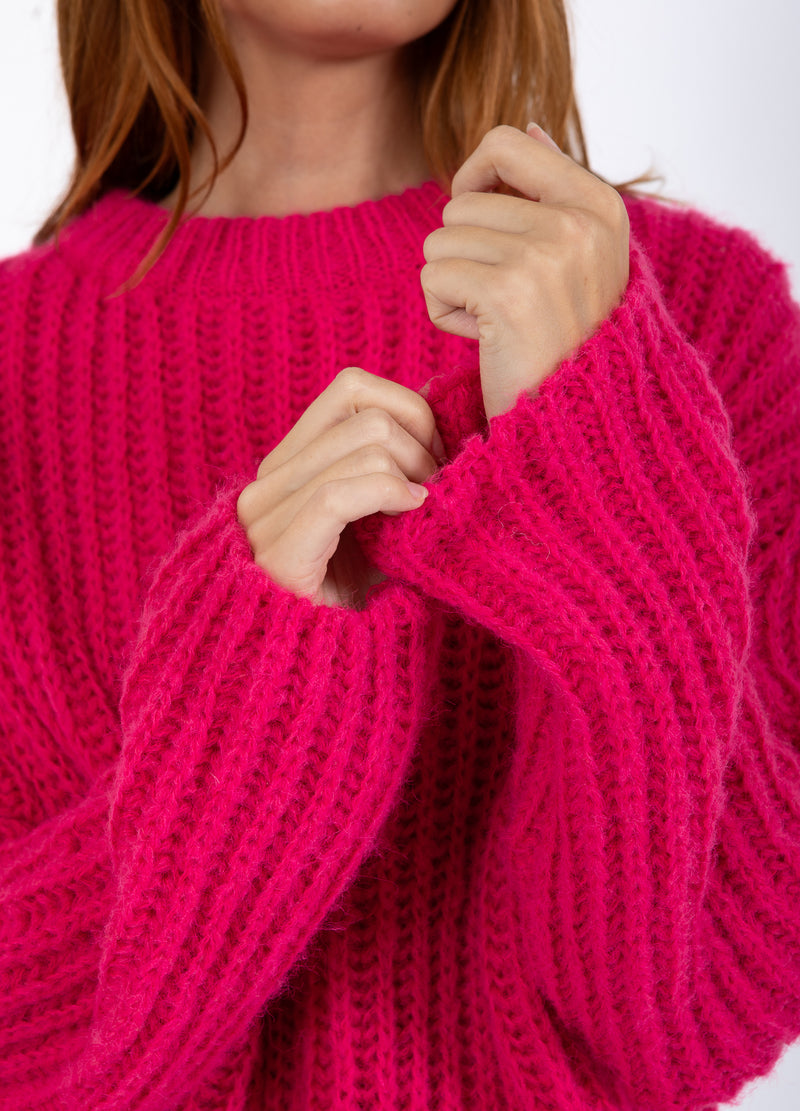 Coster Copenhagen CHUNKY KNIT Knitwear Intense pink - 659