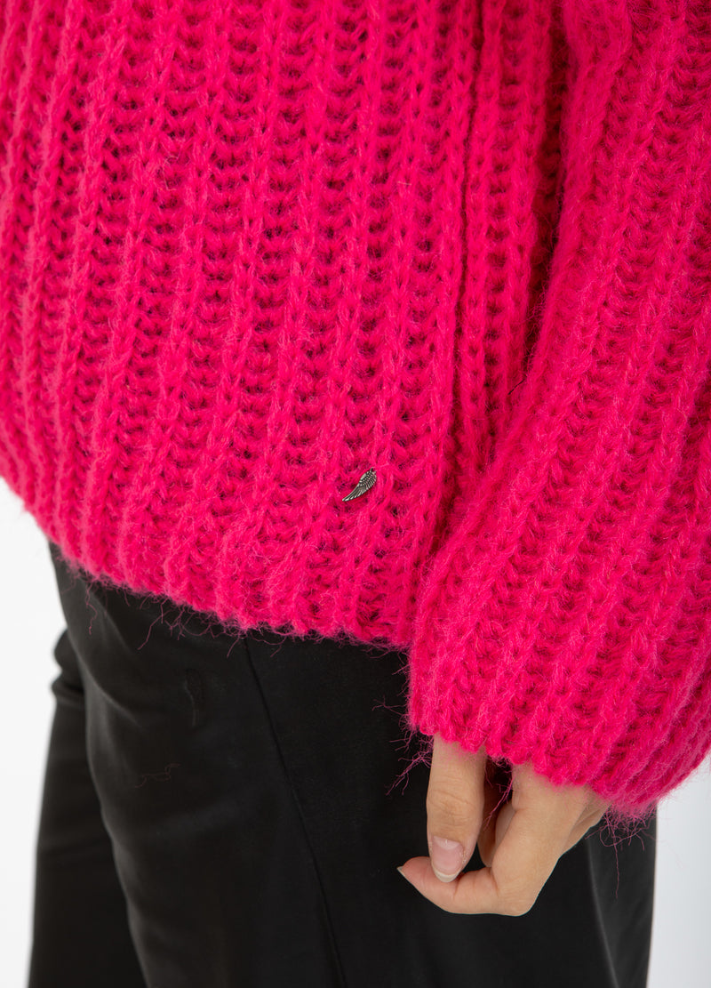 Coster Copenhagen CHUNKY KNIT Knitwear Intense pink - 659