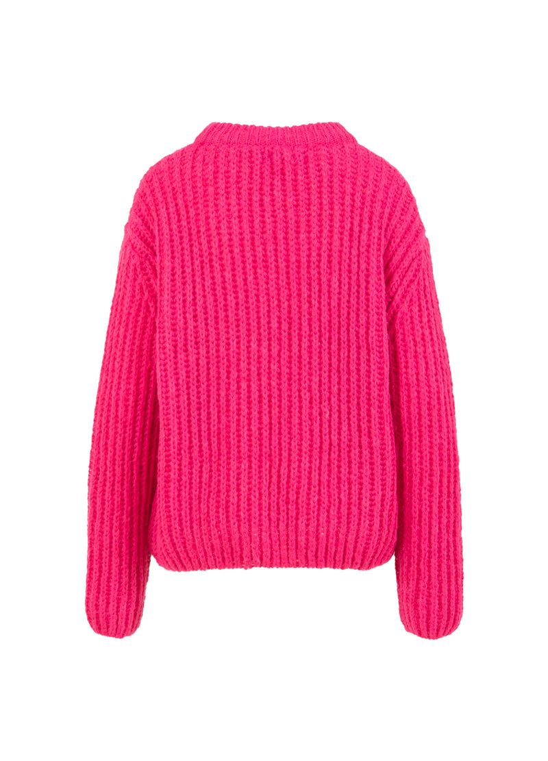 Coster Copenhagen CHUNKY KNIT Knitwear Intense pink - 659