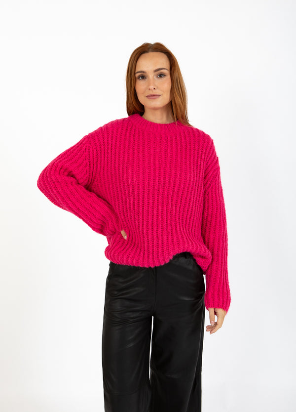 Coster Copenhagen CHUNKY KNIT Knitwear Intense pink - 659