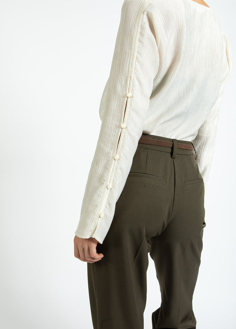 Coster Copenhagen CLASSIC PANTS - PETRA FIT Pants Hunter Green - 486
