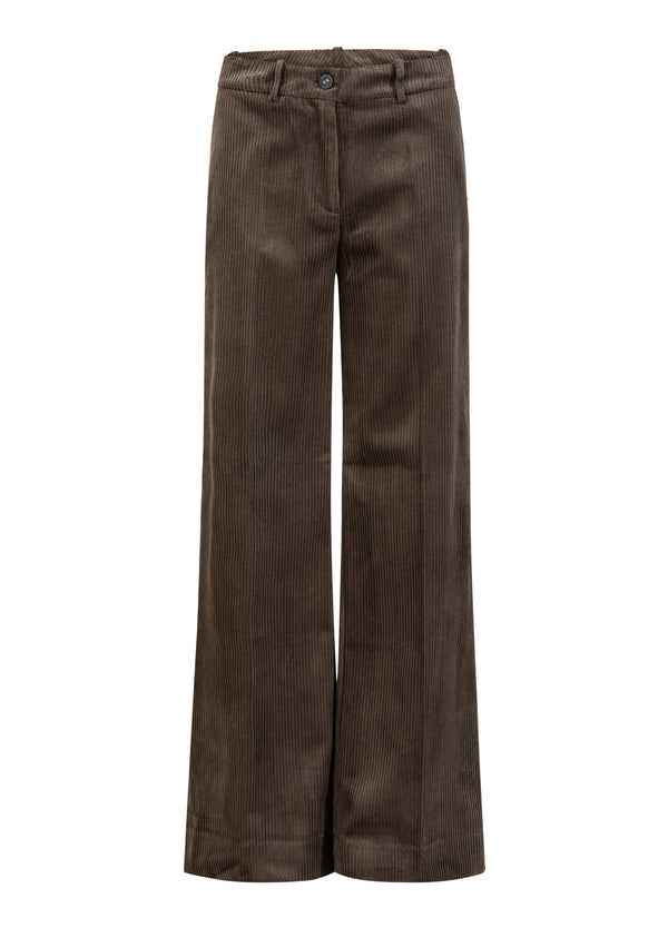 Coster Copenhagen CORDUROY SUIT PANTS - PETRA FIT Pants Dove grey - 155