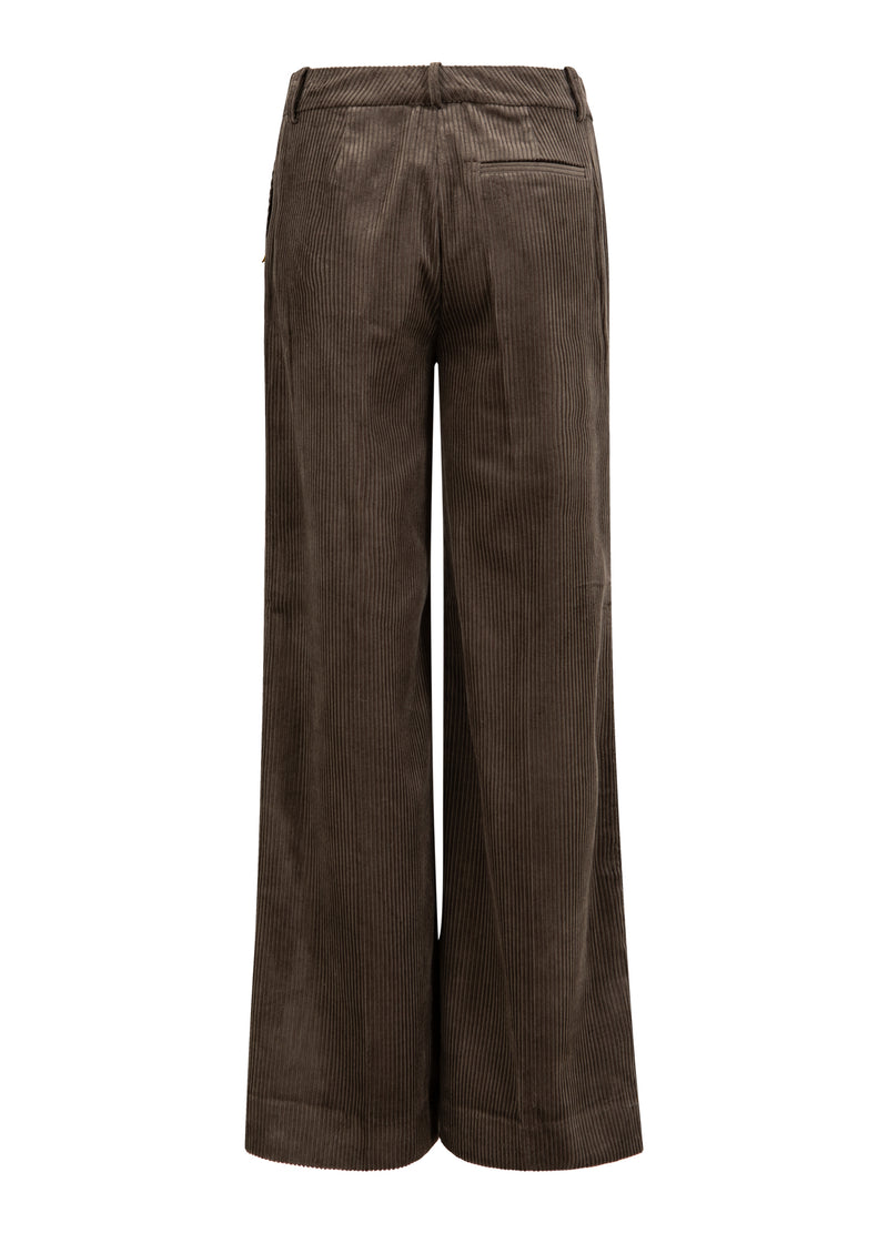 Coster Copenhagen CORDUROY SUIT PANTS - PETRA FIT Pants Dove grey - 155