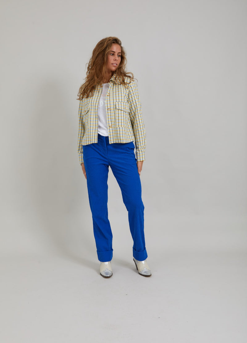 Coster Copenhagen CORDUROY TROUSERS - STELLA FIT Pants Midnight blue - 231