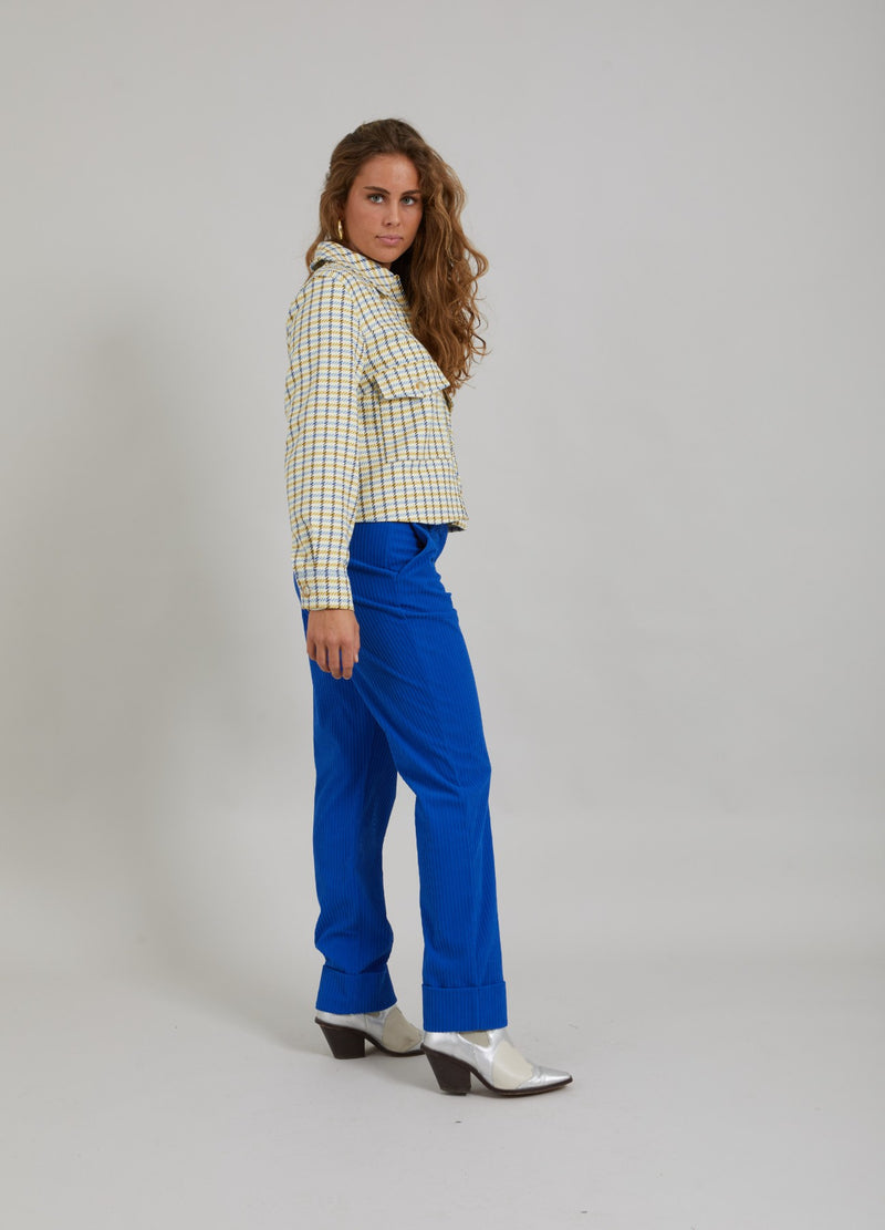 Coster Copenhagen CORDUROY TROUSERS - STELLA FIT Pants Midnight blue - 231