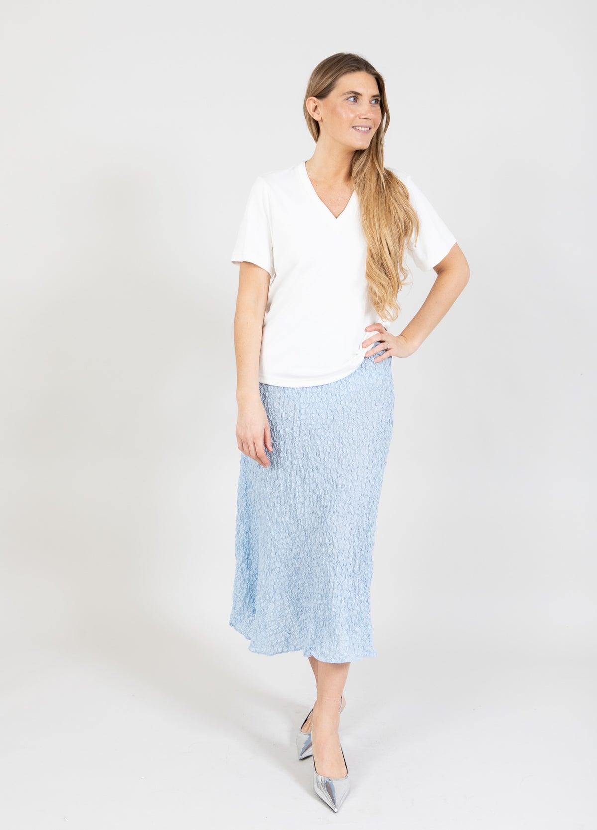スカート ETRO LIGHT BLUE COTTON SKIRT Etro - Blue Multi Base Jacquard Mini Skirt | Mitchell Stores