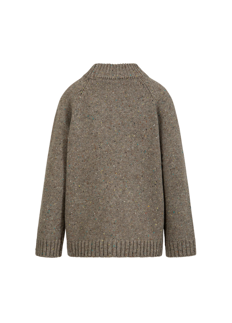 Coster Copenhagen DAMN KNIT Knitwear Taupe melange - 313