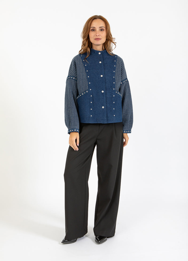 Coster Copenhagen DECORATED DENIM JACKET Outerwear