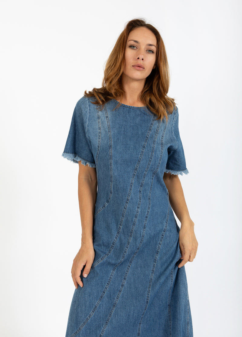 Coster Copenhagen DENIM DRESS Dress Denim blue - 550