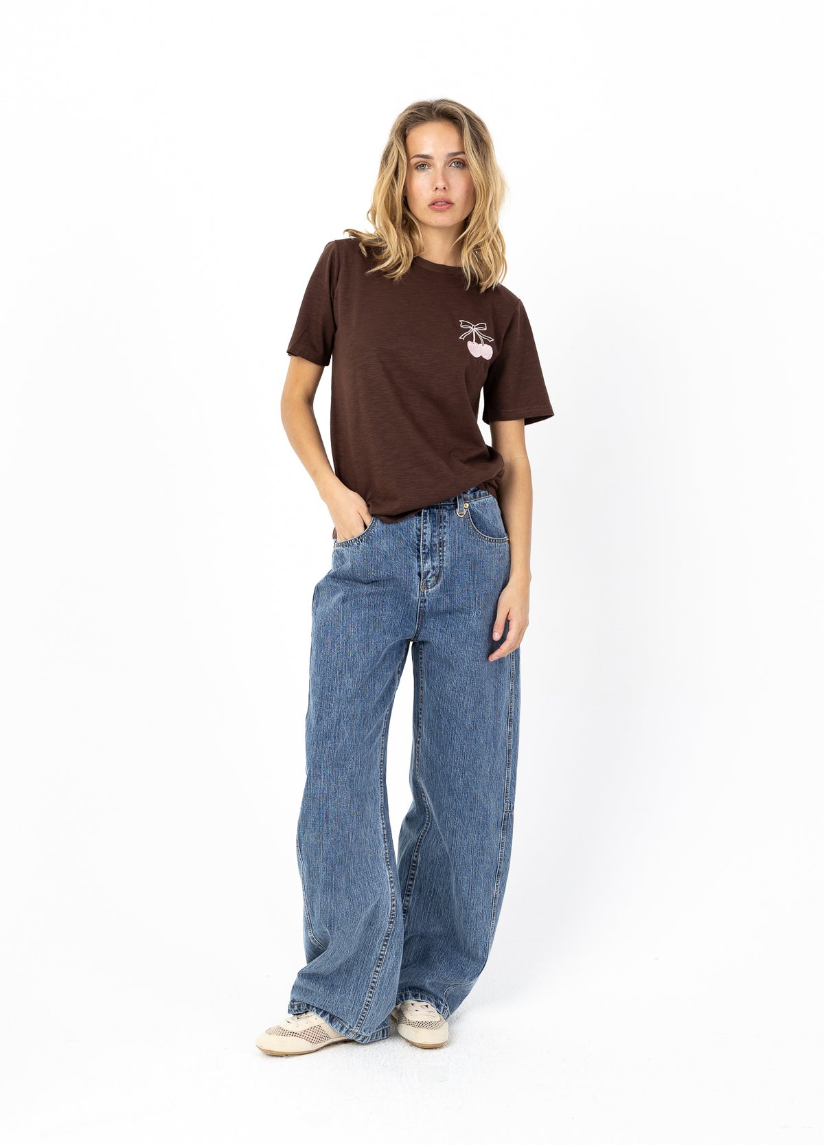 DENIM PANTS - ANNA FIT - Light blue denim – costercopenhagen.com