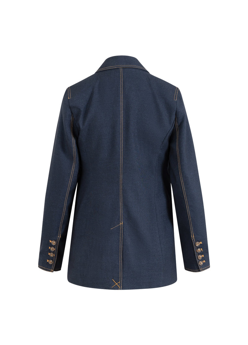 Coster Copenhagen DOUBLE BREASTED BLAZER Blazer Night blue - 513