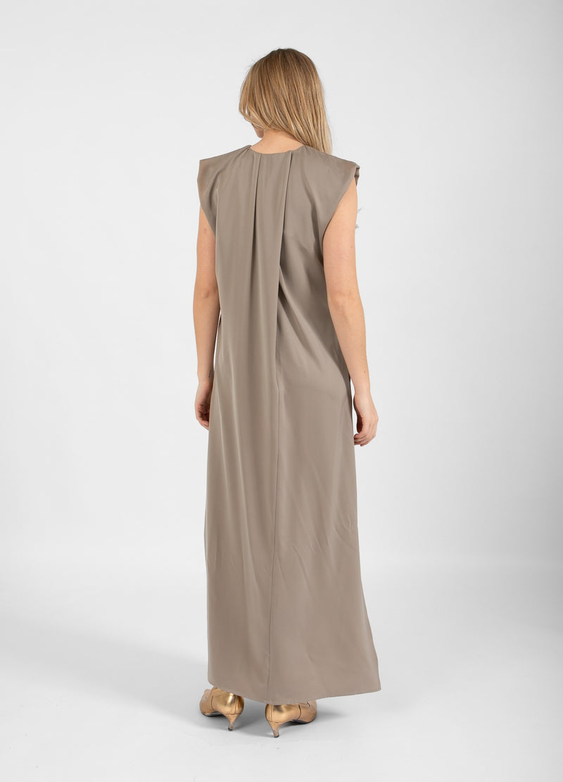 Coster Copenhagen DRAPED DRESS Dress Light mud - 355