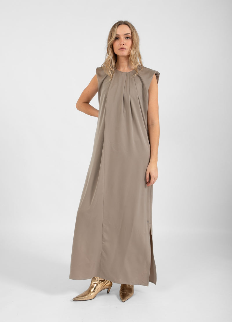 Coster Copenhagen DRAPED DRESS Dress Light mud - 355