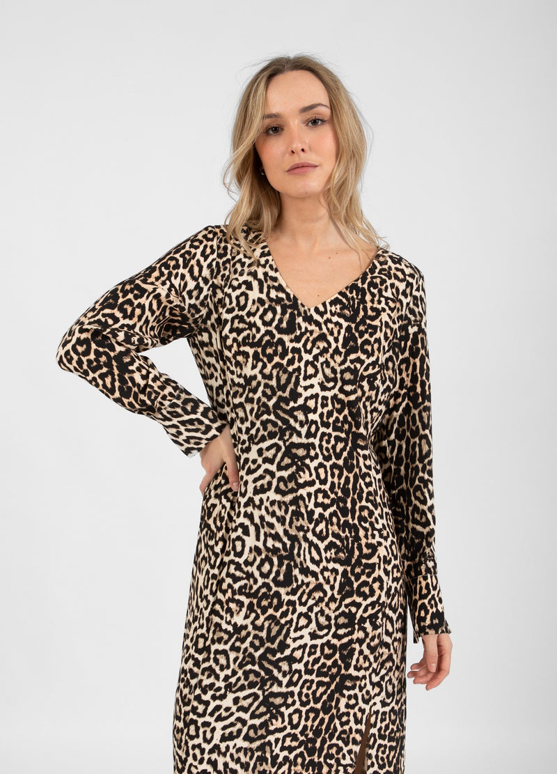 Coster Copenhagen DRESS IN LEO PRINT Dress Leo print - 919