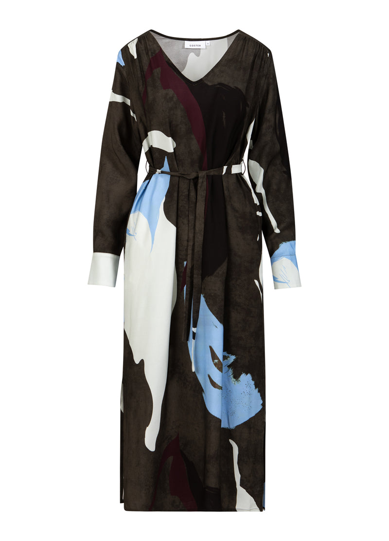 Coster Copenhagen DRESS IN SHADOW GRAPHIC PRINT Dress Shadow graphic print - 955