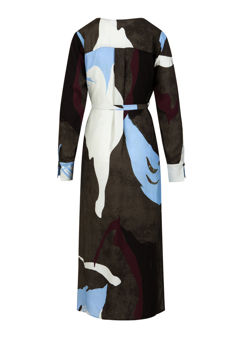 Coster Copenhagen DRESS IN SHADOW GRAPHIC PRINT Dress Shadow graphic print - 955