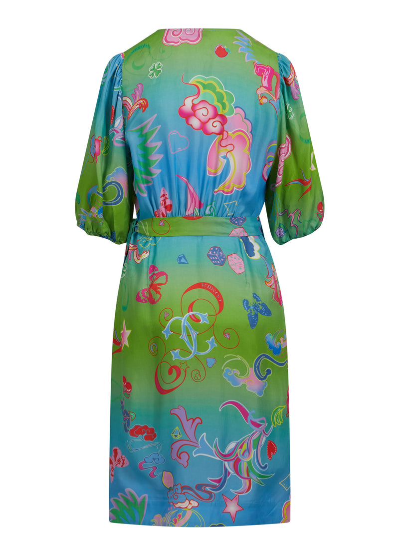 Coster Copenhagen DRESS W. GAME ON PRINT Dress Game on print - 901