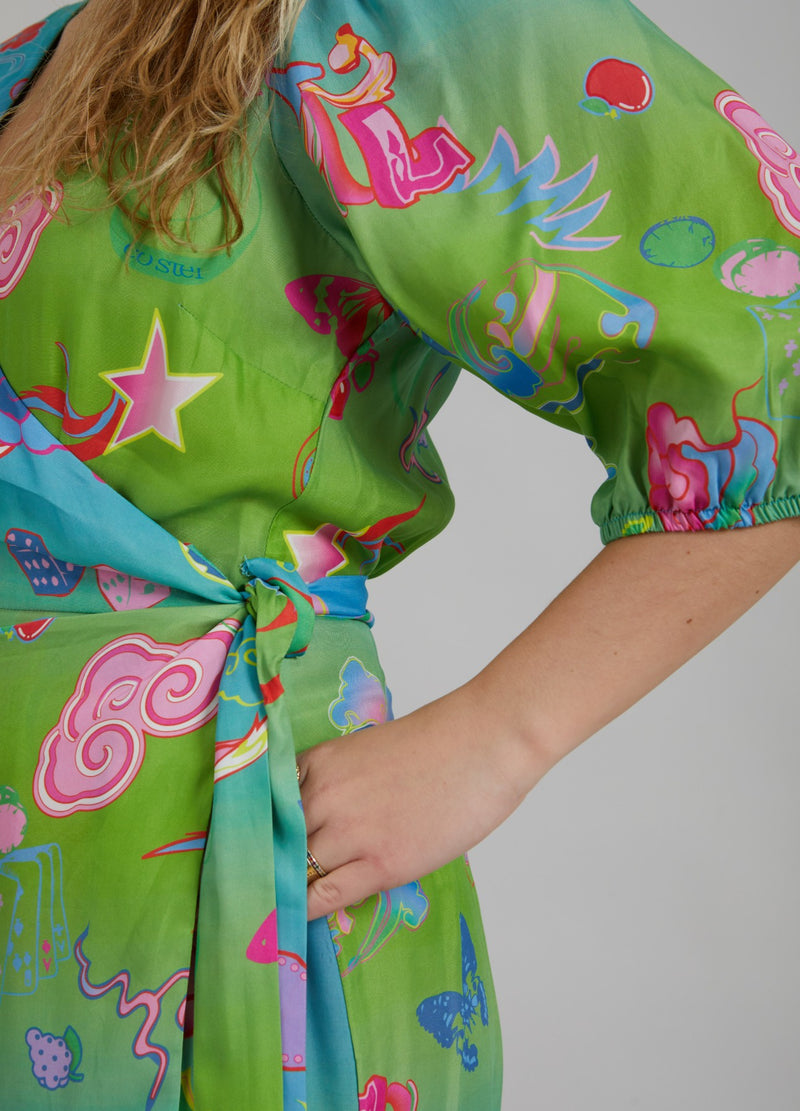 Coster Copenhagen DRESS W. GAME ON PRINT Dress Game on print - 901