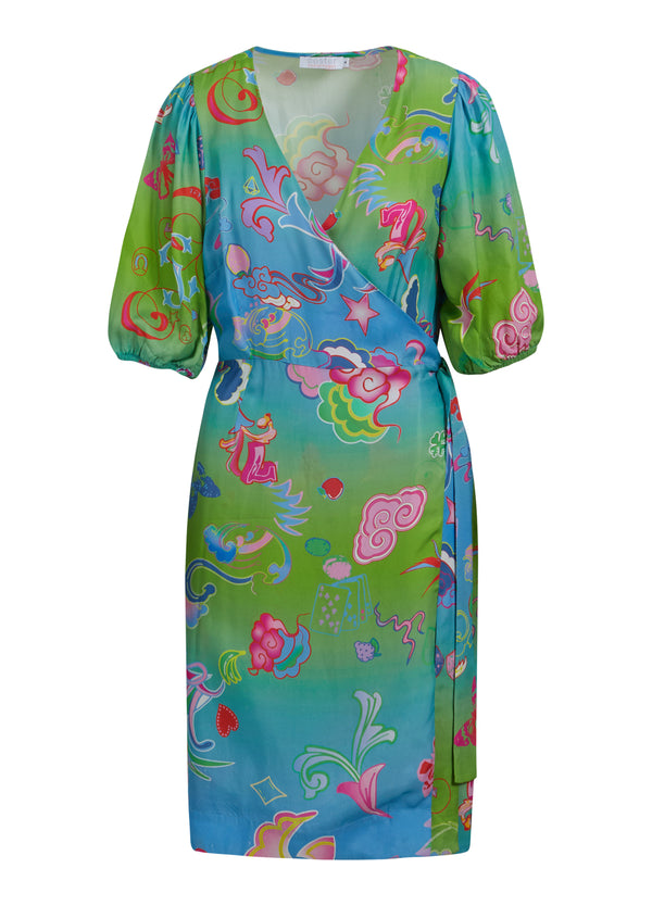 Coster Copenhagen DRESS W. GAME ON PRINT Dress Game on print - 901