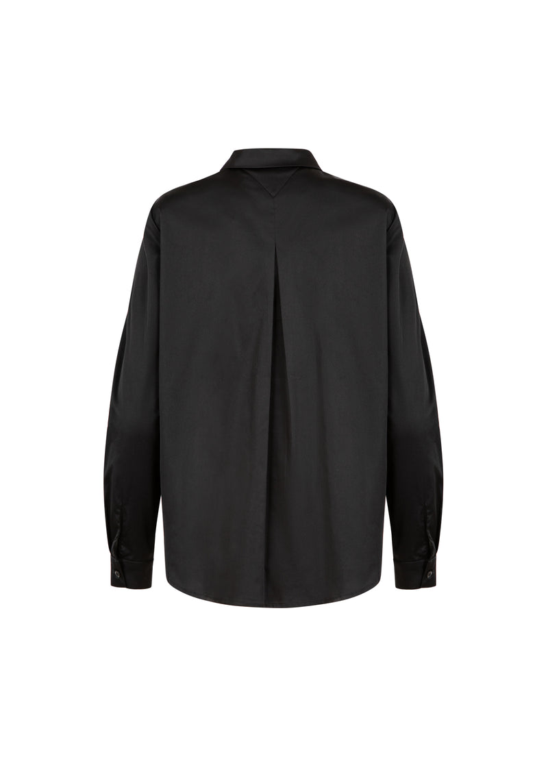 Coster Copenhagen FITTED CLASSIC SHIRT Shirt/Blouse Black - 100