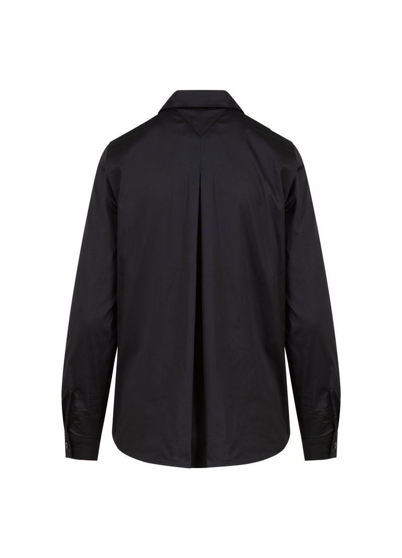 Coster Copenhagen FITTED CLASSIC SHIRT Shirt/Blouse Black - 100