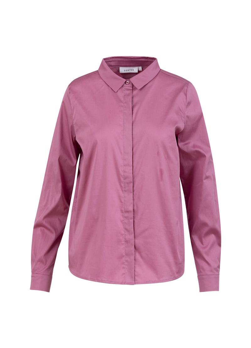 Coster Copenhagen FITTED CLASSIC SHIRT Shirt/Blouse Magenta - 861