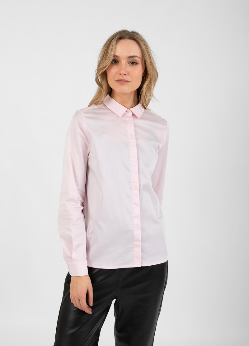 Coster Copenhagen FITTED CLASSIC SHIRT Shirt/Blouse Powder rose - 686