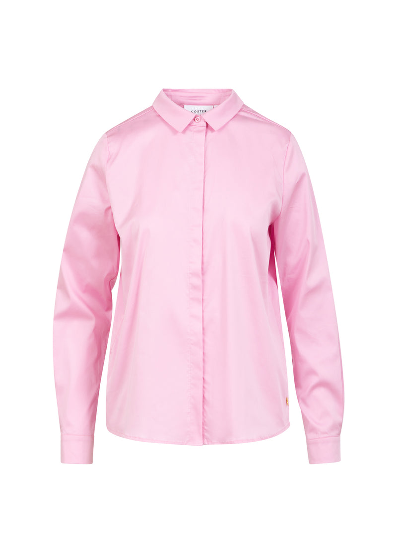 Coster Copenhagen FITTED CLASSIC SHIRT Shirt/Blouse Powder rose - 686