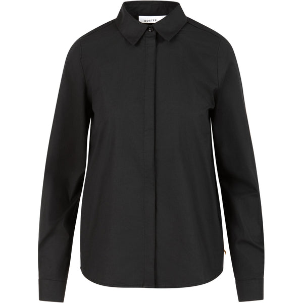 Coster Copenhagen FITTED CLASSIC SHIRT Shirt/Blouse Black - 100
