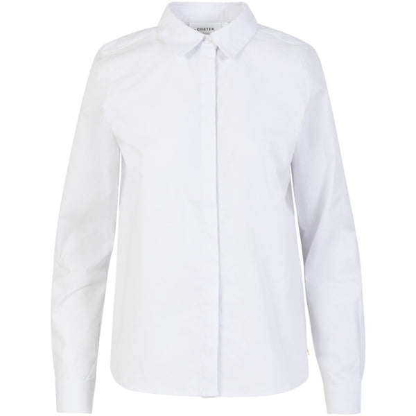 Coster Copenhagen FITTED CLASSIC SHIRT Shirt/Blouse White - 200