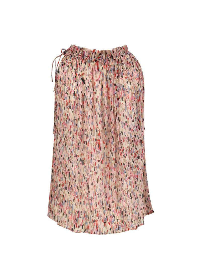 Coster Copenhagen HALTERNECK IN MULTI SPLASH PRINT Shirt/Blouse Multi splash print - 974