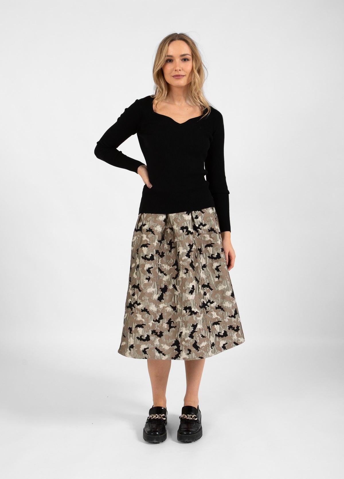 レディースウェア 8YARDS HACHIGRAPH2 Jacquard Skirt 8YARDS / HACHIGRAPH2 Jacquard Skirt