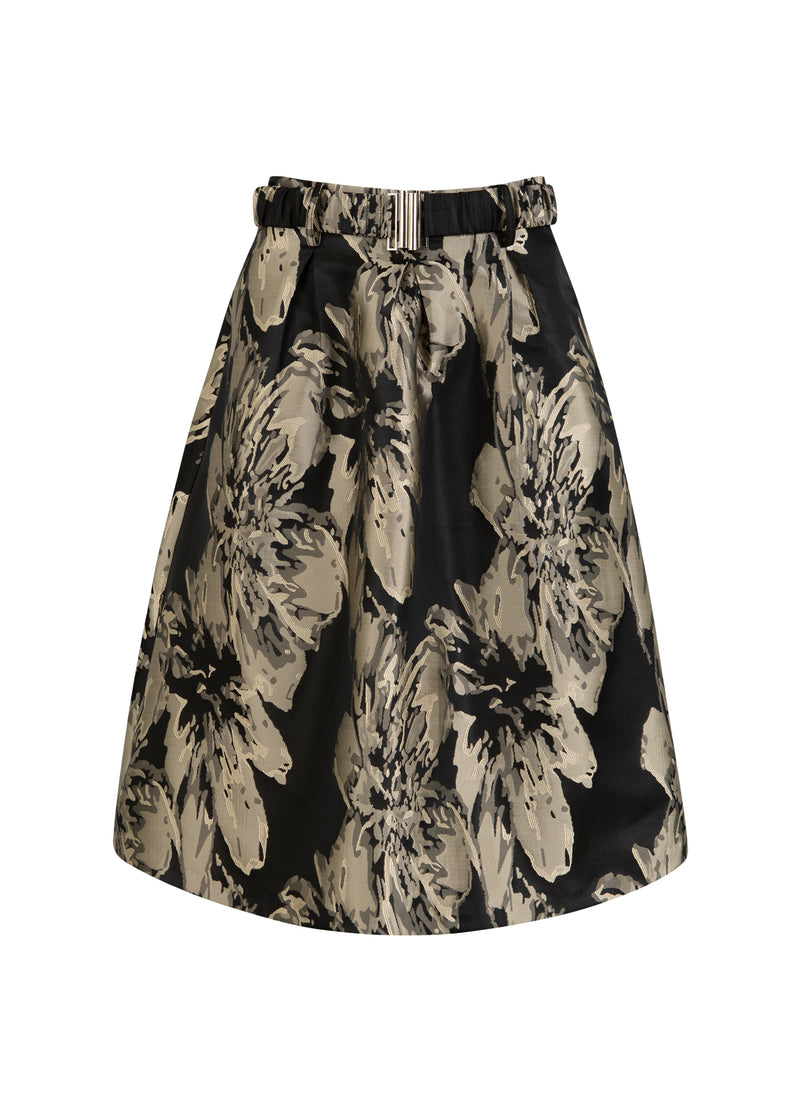 Coster Copenhagen JAQUARD SKIRT Skirt Sand jaquard - 332