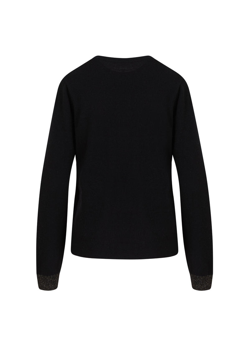 Coster Copenhagen KASHMIR SWEATER Knitwear Black - 100