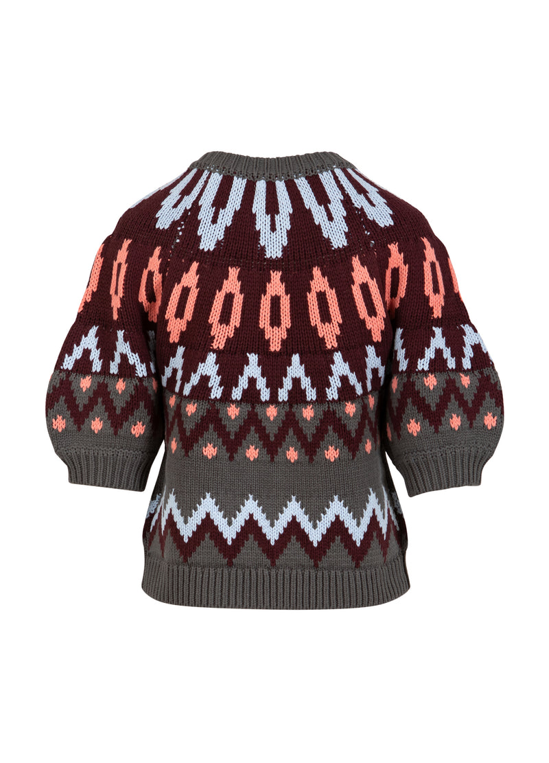 Coster Copenhagen KNITTED ZIPPER JACKET Knitwear Mix - 999