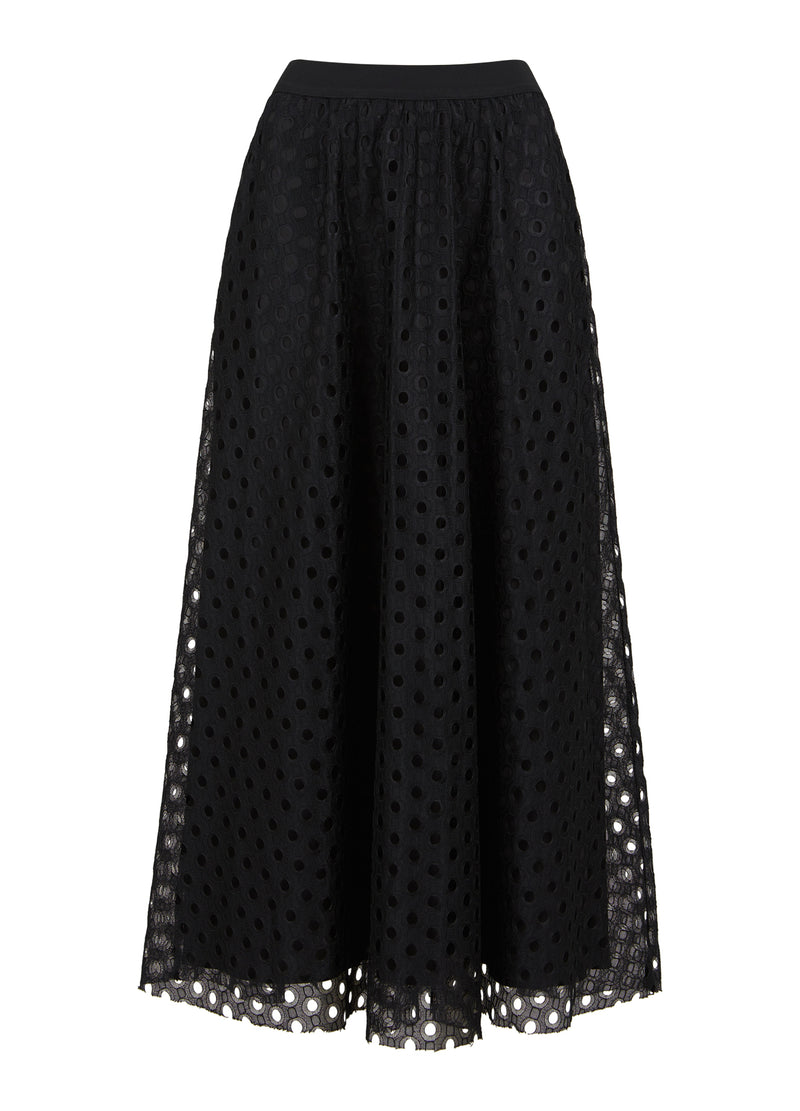 Coster Copenhagen LACE SKIRT Skirt Black - 100