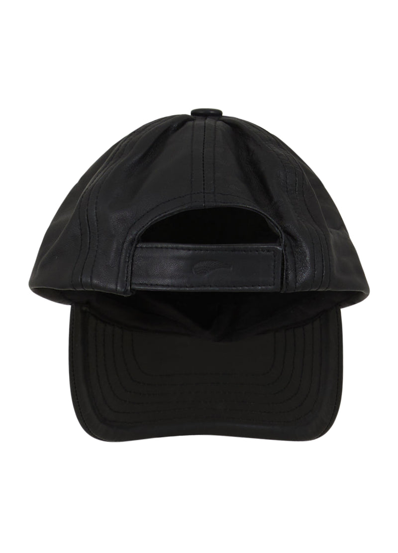 Coster Copenhagen LEATHER CAP Accessories Black - 100