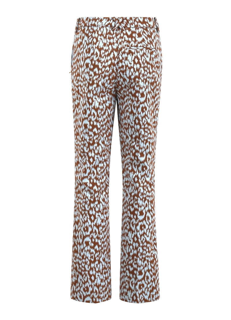 Coster Copenhagen LEO PANTS - LUCIA FIT Pants Ice leo jaquard - 994