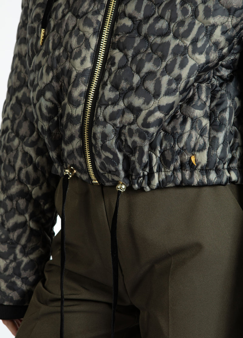 Coster Copenhagen LEO PUFFER JACKET Outerwear Leo print - 919