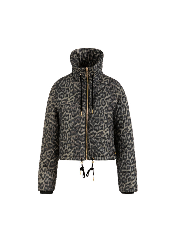 Coster Copenhagen LEO PUFFER JACKET Outerwear Leo print - 919