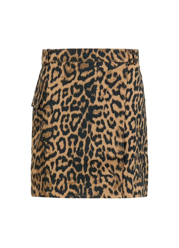Coster Copenhagen LEO SKIRT Skirt Big leo print - 987