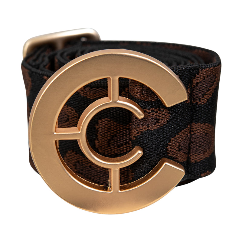 Coster Copenhagen LOGO BELT Accessories Dark leo print - 900