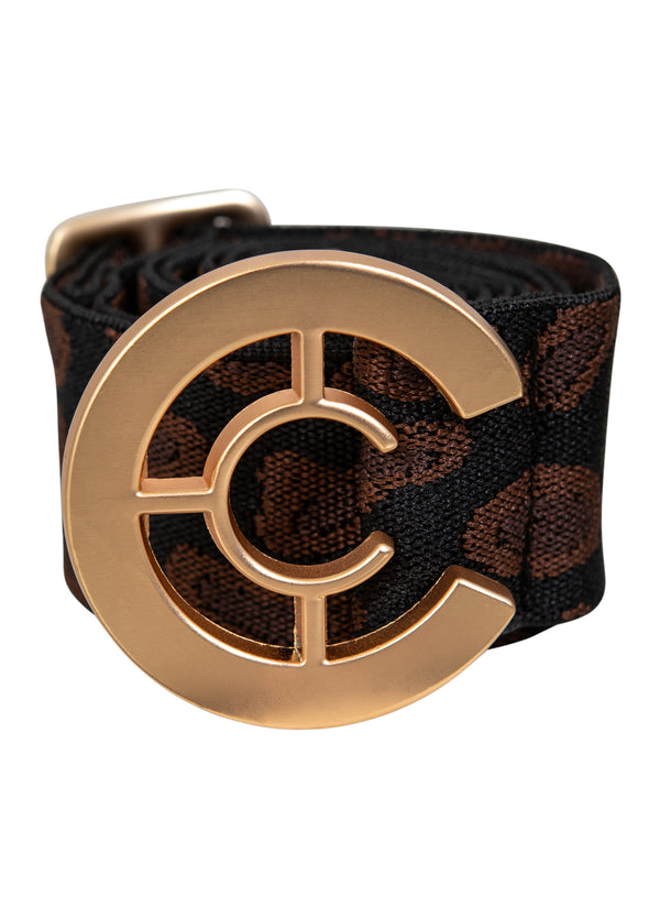 Coster Copenhagen LOGO BELT Accessories Dark leo print - 900